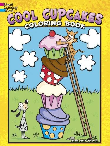 Бумажная книга «Cool Cupcakes Coloring Book», автор Сьюзен Шоу-Рассел - фото №1