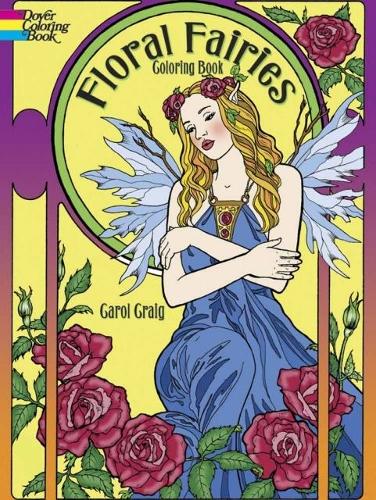Бумажная книга «Floral Fairies Coloring Book», автор Кэрол Крейг - фото №1