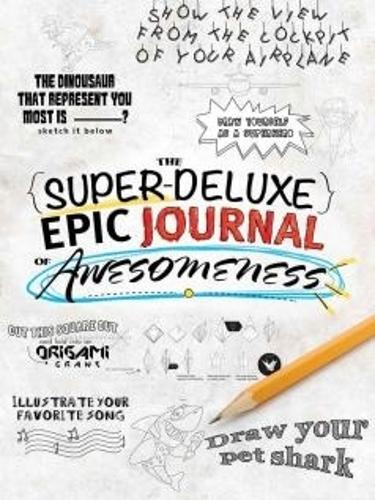 Бумажная книга «The Super-Deluxe, Epic Journal of Awesomeness», автор Hourglass Press - фото №1
