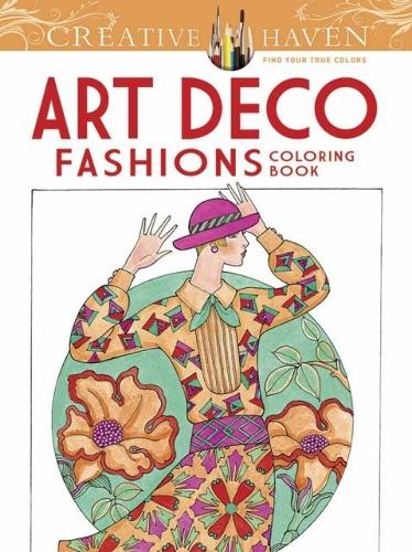Бумажная книга «Creative Haven Art Deco Fashions Coloring Book», автор Минг-Джу Сун - фото №1