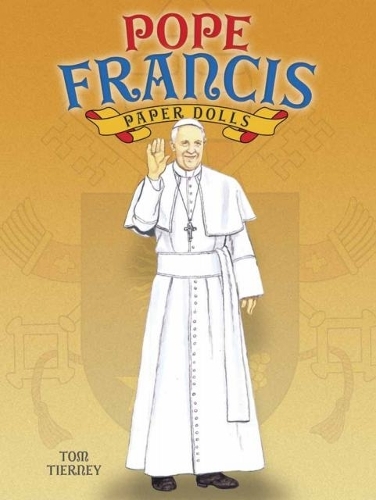 Бумажная книга «Pope Francis Paper Dolls», авторов Боб Блейсделл, Том Тирни - фото №1