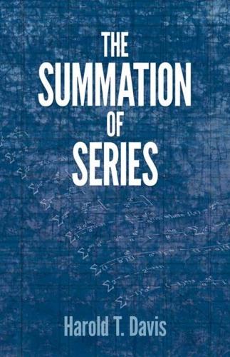 Бумажная книга «The Summation of Series», автор Гарольд Т. Дэвис - фото №1