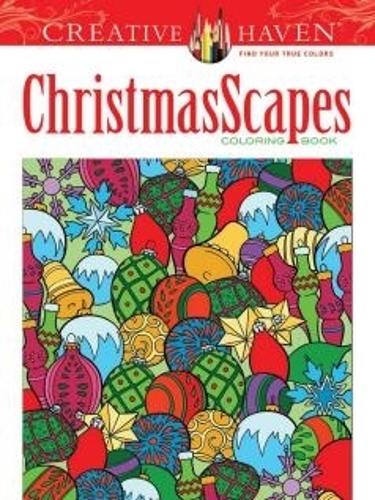 Паперова книга «Creative Haven Christmasscapes Coloring Book», автор Джессіка Мазуркевич - фото №1