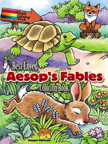 Паперова книга «Best-Loved Aesop's Fables Coloring Book», автор Меггі Свонсон - фото №1