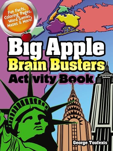 [object Object] «Big Apple Brain Busters Activity Book», автор Джордж Туфексис - фото №1