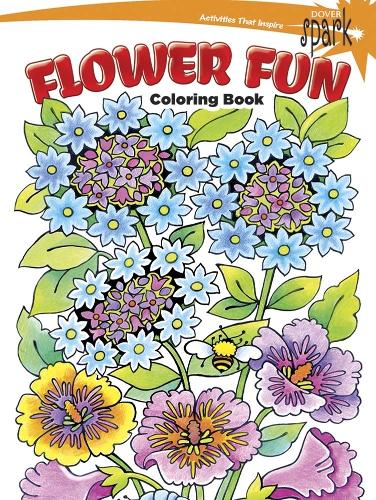 Бумажная книга «Spark -- Flower Fun Coloring Book», автор Мэгги Суонсон - фото №1