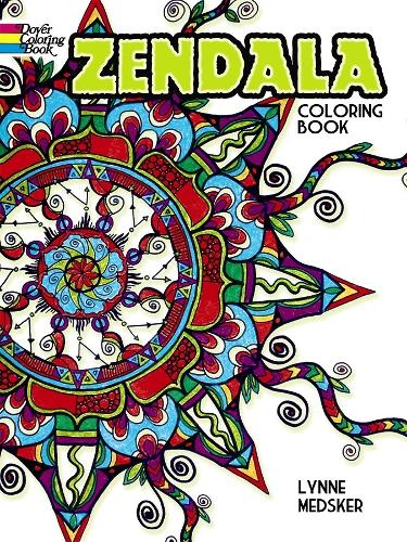Паперова книга «Zendala Coloring Book», автор Лінн Медскер - фото №1