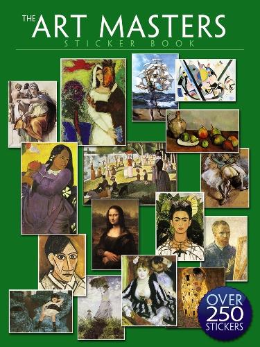 Бумажная книга «The Art Masters Sticker Book: Over 250 Stickers», автор Dover - фото №1