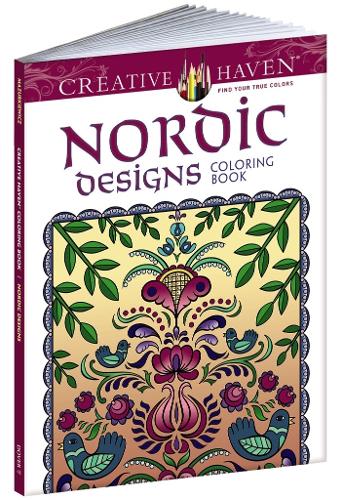 Паперова книга «Creative Haven Nordic Designs Collection Coloring Book», автор Dover - фото №1