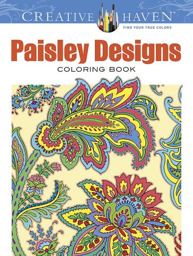 Паперова книга «Creative Haven Paisley Designs Collection Coloring Book», автор Dover - фото №1