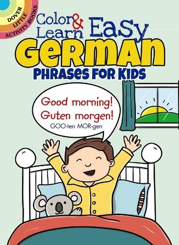 Паперова книга «Color & Learn Easy German Phrases for Kids», автор Роз Фулчер - фото №1