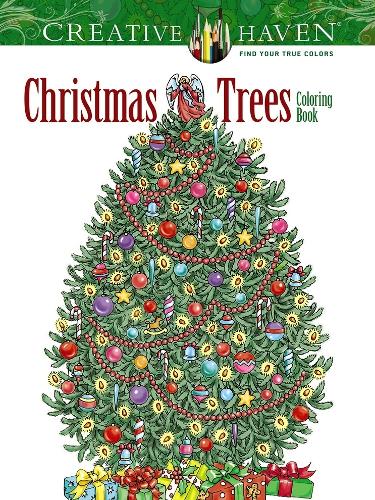 Паперова книга «Creative Haven Christmas Trees Coloring Book», автор Барбара Ланца - фото №1