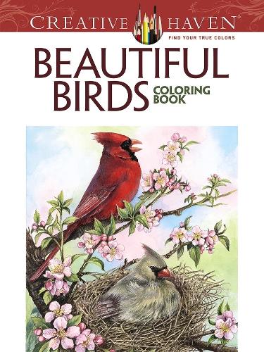 Бумажная книга «Creative Haven Beautiful Birds Coloring Book», автор Дот Барлоу - фото №1