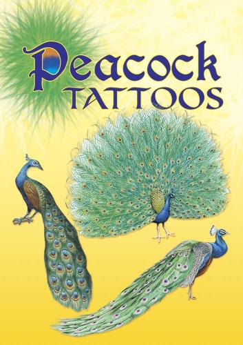 Бумажная книга «Peacock Tattoos», автор Dover - фото №1