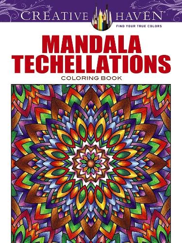 Паперова книга «Creative Haven Mandala Techellations Coloring Book», автор Джон Вік - фото №1