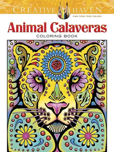 Паперова книга «Creative Haven Animal Calaveras Coloring Book», автор Мері Агредо - фото №1