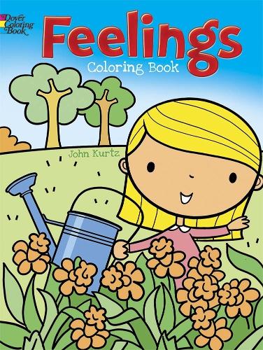Паперова книга «Feelings Coloring Book», авторів Брюс Френсіс, Джон Курц - фото №1