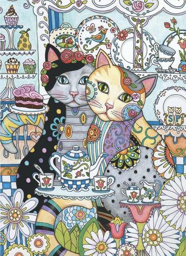 Бумажная книга «Creative Cats Notebook», авторов Глори Брайтфилд, Марджори Сарнат - фото №1