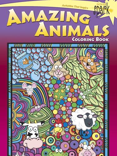 Бумажная книга «Spark -- Amazing Animals Coloring Book», авторов Стэнли Аппельбаум, Сьюзен Шоу-Рассел - фото №1