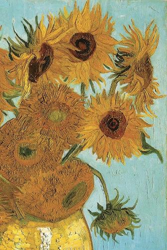 Бумажная книга «Van Gogh's Sunflowers Notebook», автор Винсент Ван Гог - фото №1