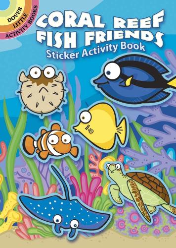 Паперова книга «Coral Reef Fish Friends Sticker Activity Book», автор Сюзан Шоу-Рассел - фото №1
