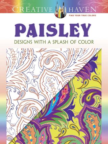 Паперова книга «Creative Haven Paisley: Designs with a Splash of Color», автор Марті Нобл - фото №1