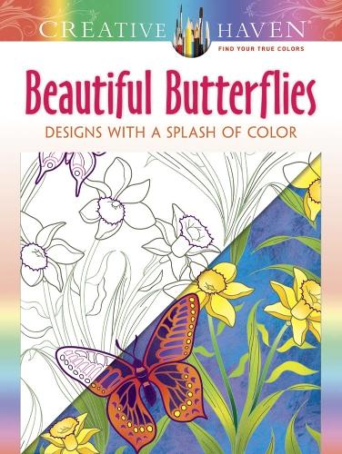 Бумажная книга «Creative Haven Beautiful Butterflies: Designs with a Splash of Color», автор Джессика Мазуркевич - фото №1