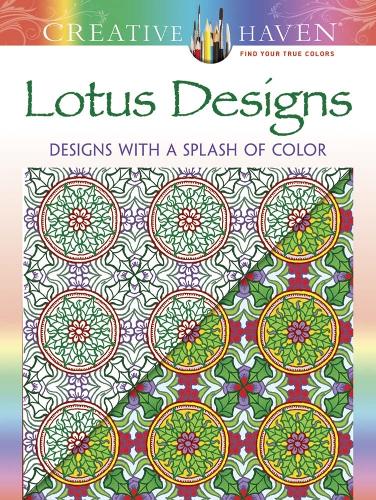 [object Object] «Creative Haven Lotus: Designs with a Splash of Color», автор Альберта Хатчинсон - фото №1