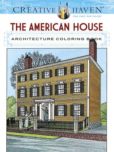 Бумажная книга «Creative Haven the American House Architecture Coloring Book», автор A. Г. Смит - фото №1