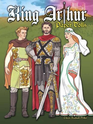 Паперова книга «King Arthur Paper Dolls», автор Ейлін Міллер - фото №1