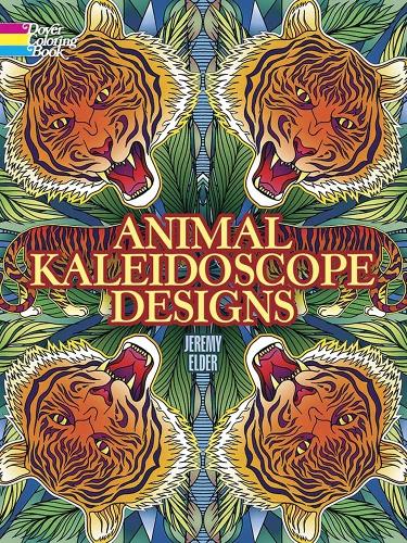 [object Object] «Animal Kaleidoscope Designs Coloring Book», автор Джереми Элдер - фото №1