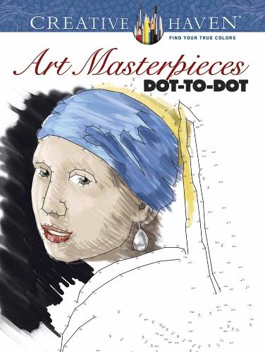 Бумажная книга «Creative Haven Art Masterpieces Dot-to-Dot», автор Питер Донахью - фото №1