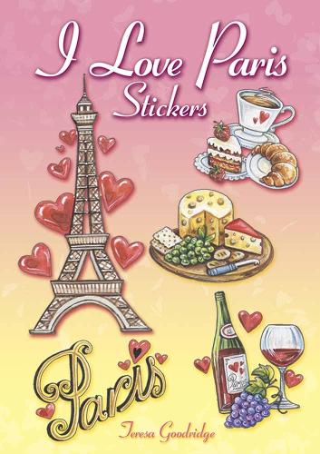 Бумажная книга «I Love Paris Stickers», автор Тереза Гудридж - фото №1