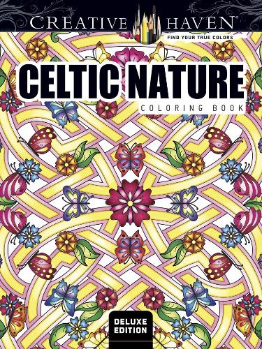 Паперова книга «Creative Haven Deluxe Edition Celtic Nature Designs Coloring Book», автор Кері Бузяк - фото №1