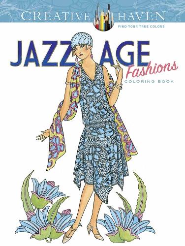 Бумажная книга «Creative Haven Jazz Age Fashions Coloring Book», автор Минг-Джу Сун - фото №1