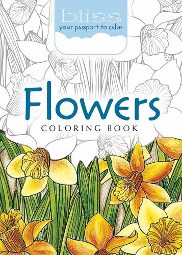 Бумажная книга «Bliss Flowers Coloring Book: Your Passport to Calm», автор Линдси Бойлан - фото №1