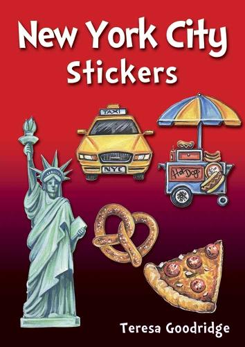 Бумажная книга «New York City Stickers», автор Тереза Гудридж - фото №1