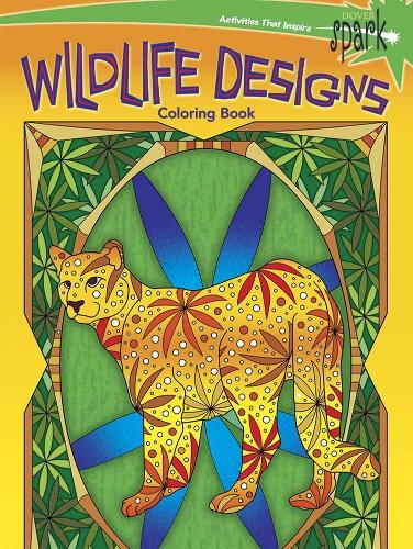 Бумажная книга «Spark Wildlife Designs Coloring Book», автор Келли Монтгомери - фото №1