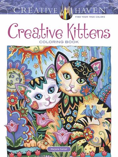 Бумажная книга «Creative Haven Creative Kittens Coloring Book», автор Марджори Сарнат - фото №1