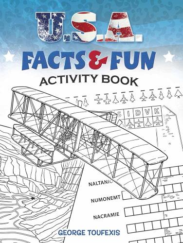 Бумажная книга «U.S.A. Facts & Fun Activity Book», автор Джордж Туфексис - фото №1