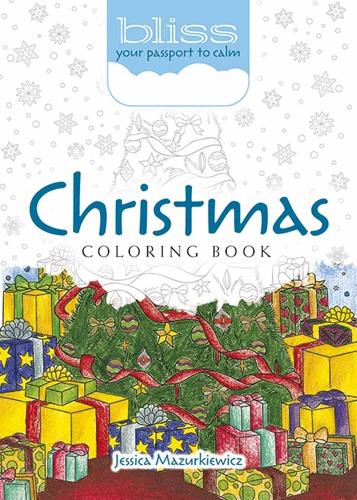 Паперова книга «Bliss Christmas Coloring Book: Your Passport to Calm», автор Джессіка Мазуркевич - фото №1