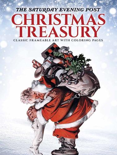 [object Object] «The Saturday Evening Post Christmas Treasury: 30 Classic Ready-to-Frame Prints with Coloring Pages», автор Марти Нобл - фото №1