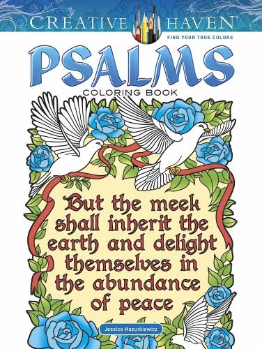 [object Object] «Creative Haven Psalms Coloring Book», авторов Джессика Мазуркевич, Рут Соффер - фото №1