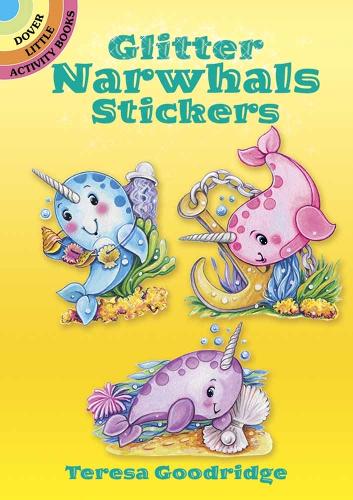 [object Object] «Glitter Narwhals Stickers», автор Тереза Гудридж - фото №1