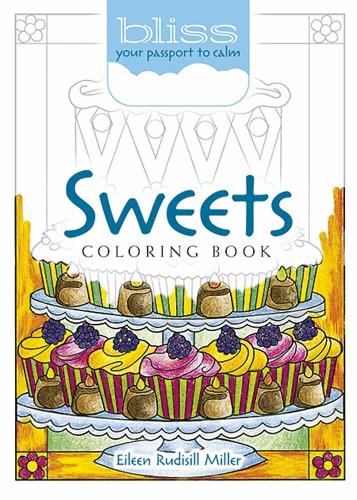 Бумажная книга «Bliss Sweets Coloring Book: Your Passport to Calm», автор Эйлин Миллер - фото №1