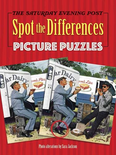 Бумажная книга «The Saturday Evening Post Spot the Difference Picture Puzzles», автор Сара Джексон - фото №1