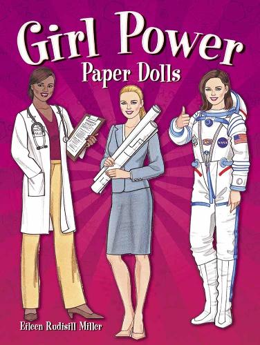 Паперова книга «Girl Power Paper Dolls», автор Ейлін Міллер - фото №1