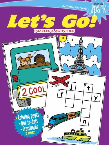 Паперова книга «Spark Let's Go! Puzzles & Activities», автор Френ Ньюман-Д'Аміко - фото №1