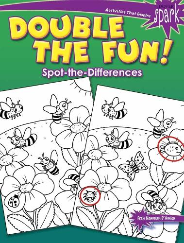 Паперова книга «Spark Double the Fun! Spot-the-Differences», автор Френ Ньюман-Д'Аміко - фото №1