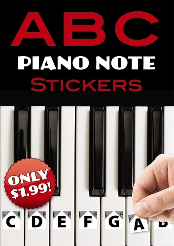 Бумажная книга «A B C Piano Note Stickers», автор Dover Publications, Inc. - фото №1
